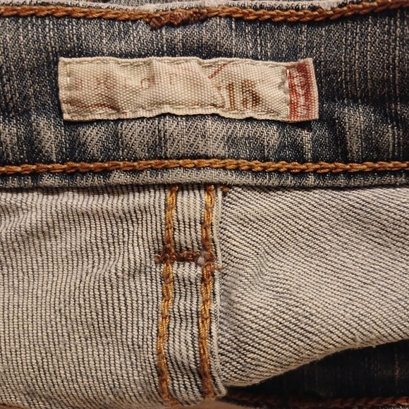 VTG 90s Levi's Blue Jeans Boot Cut 515 - Picture 6 of 8